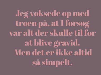 Gravid og infertiltiet